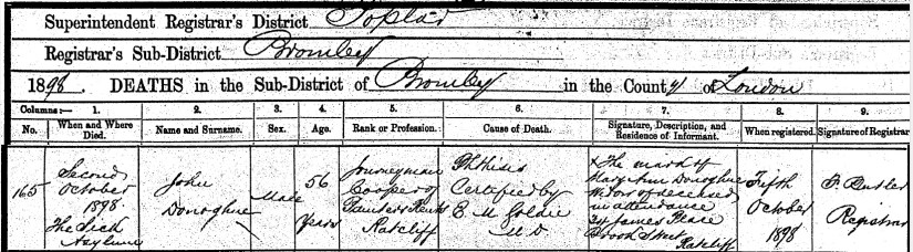 john donoghue death