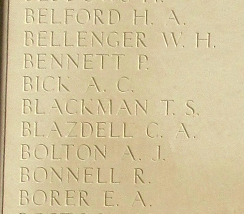 Alfred John burial