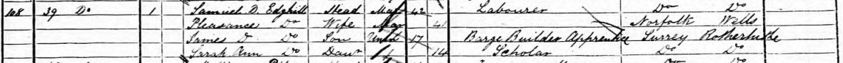 1871 census james d edghill